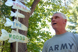 Paul House, one of the founders of the Lee-based House in the Woods, is in the midst of the largest project the veterans retreat has ever organized. Nick Sambides Jr. | BDN