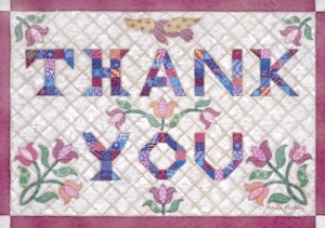 thank you quilt