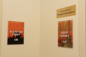 signs rooms